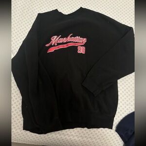 harlow manhattan crewneck sweatshirt